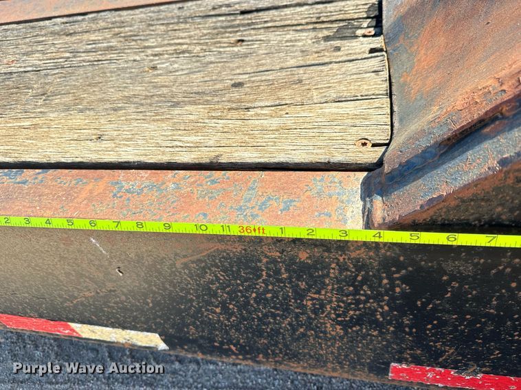 image for item DO1760 2008 Monarch drop deck oilfield trailer 