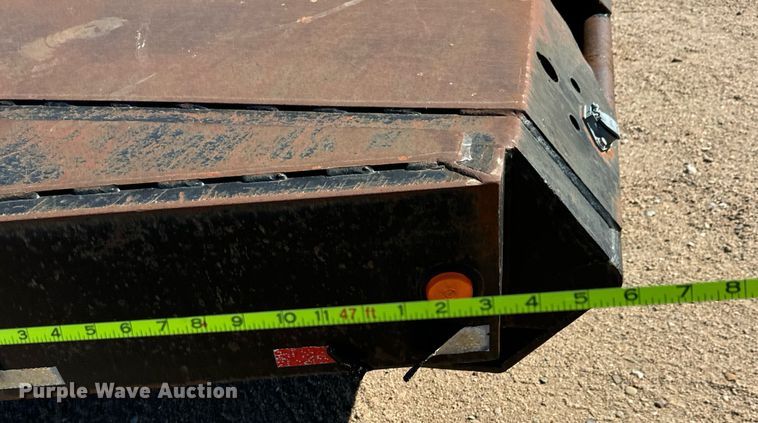 image for item DO1760 2008 Monarch drop deck oilfield trailer 