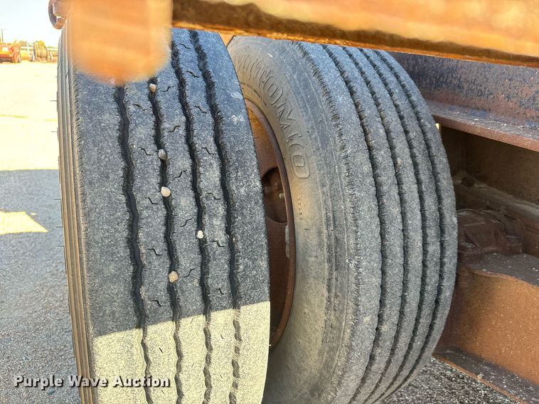 image for item DO1760 2008 Monarch drop deck oilfield trailer 