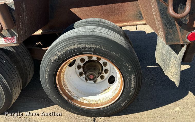 image for item DO1760 2008 Monarch drop deck oilfield trailer 