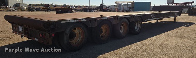 image for item DO1762 2005 Atoka 40-OFLB-60-4 drop deck oilfield trailer