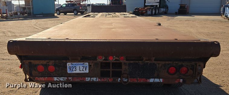 image for item DO1762 2005 Atoka 40-OFLB-60-4 drop deck oilfield trailer