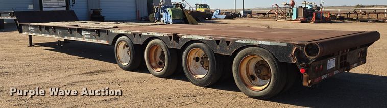 image for item DO1762 2005 Atoka 40-OFLB-60-4 drop deck oilfield trailer
