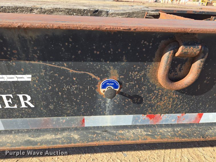 image for item DO1762 2005 Atoka 40-OFLB-60-4 drop deck oilfield trailer