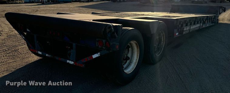 image for item DO1766 1990 Scona lowboy equipment trailer