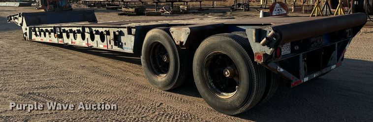 image for item DO1766 1990 Scona lowboy equipment trailer