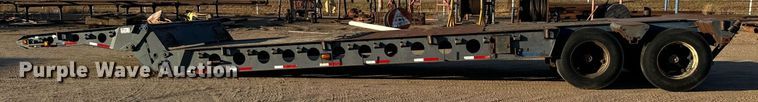 image for item DO1766 1990 Scona lowboy equipment trailer