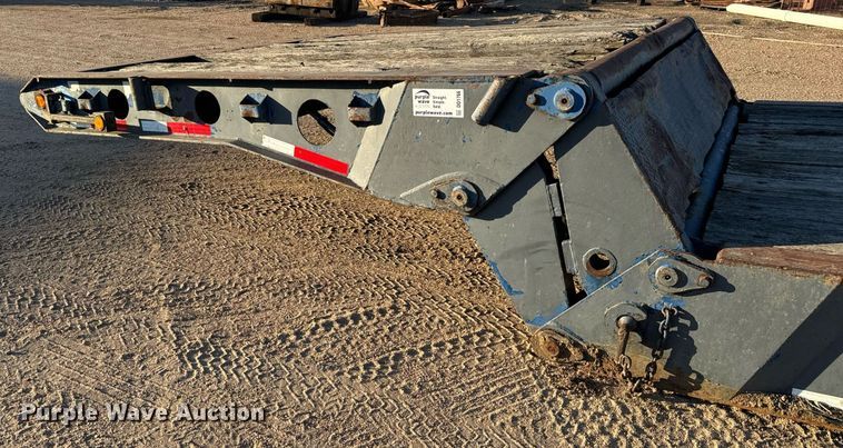 image for item DO1766 1990 Scona lowboy equipment trailer