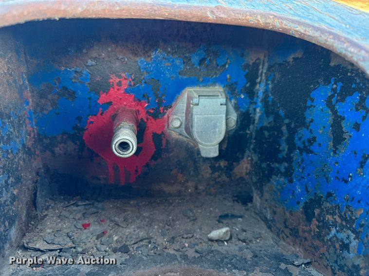 image for item DO1766 1990 Scona lowboy equipment trailer