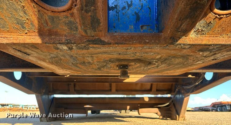 image for item DO1766 1990 Scona lowboy equipment trailer