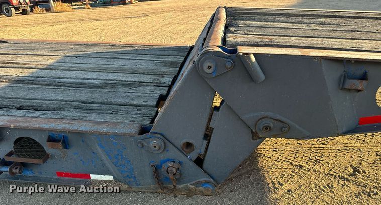 image for item DO1766 1990 Scona lowboy equipment trailer