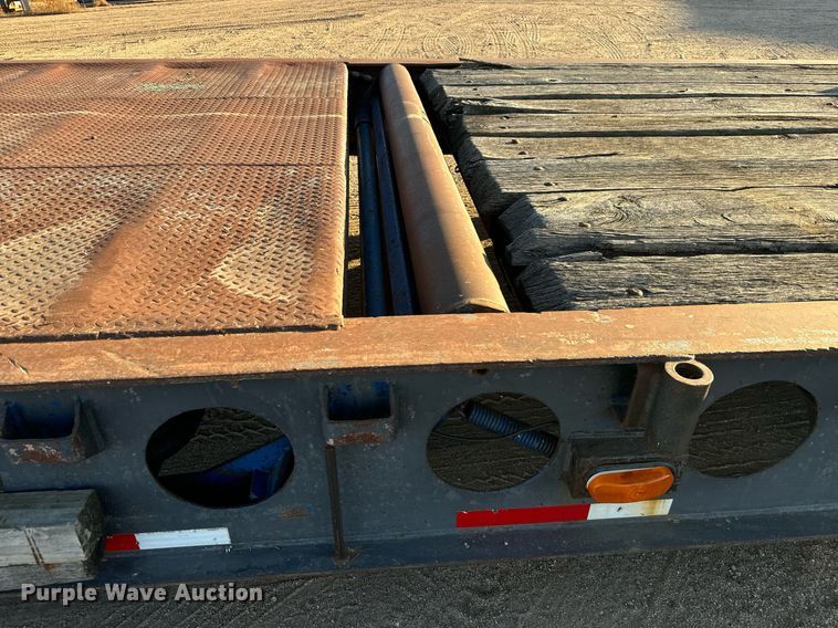 image for item DO1766 1990 Scona lowboy equipment trailer