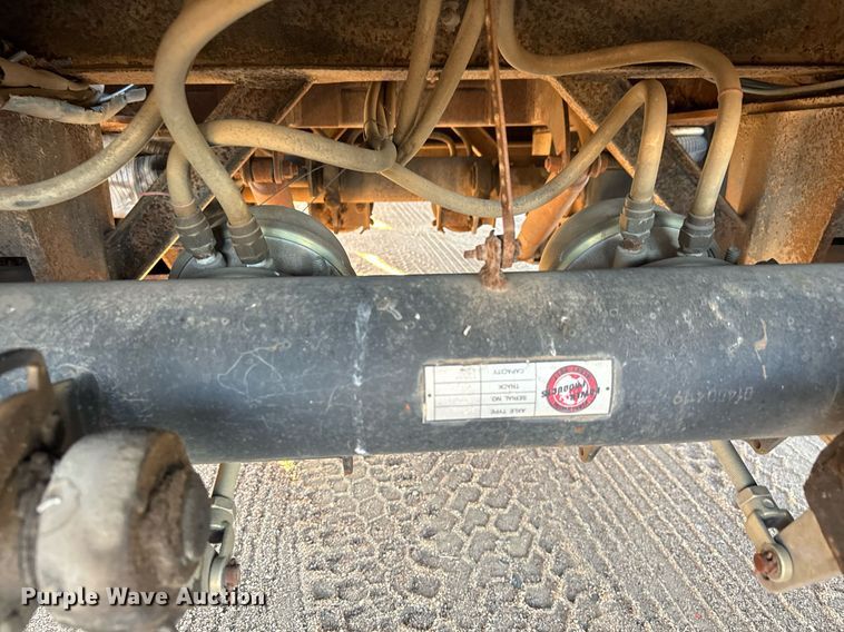 image for item DO1766 1990 Scona lowboy equipment trailer