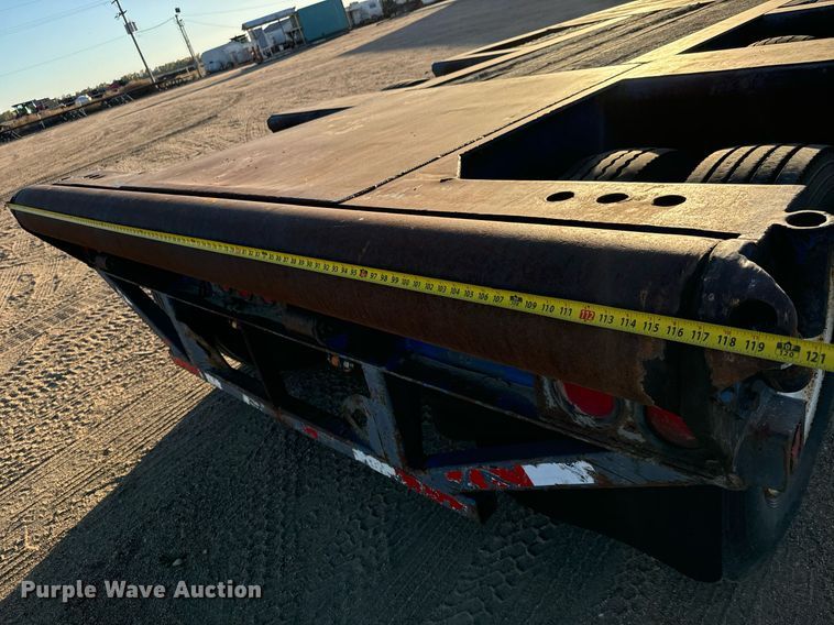 image for item DO1766 1990 Scona lowboy equipment trailer