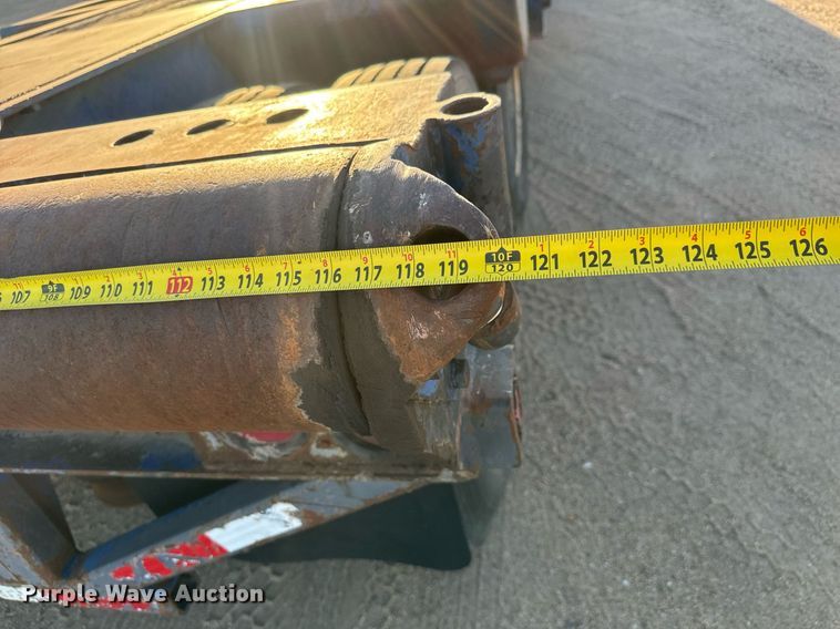 image for item DO1766 1990 Scona lowboy equipment trailer