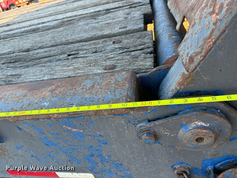 image for item DO1766 1990 Scona lowboy equipment trailer