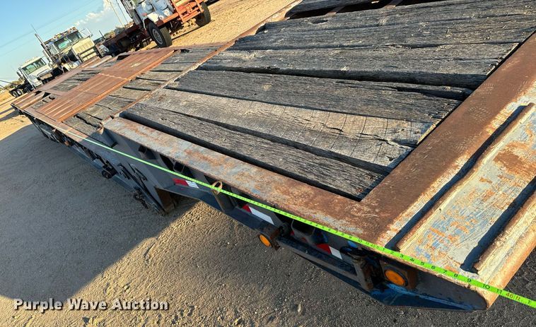 image for item DO1766 1990 Scona lowboy equipment trailer