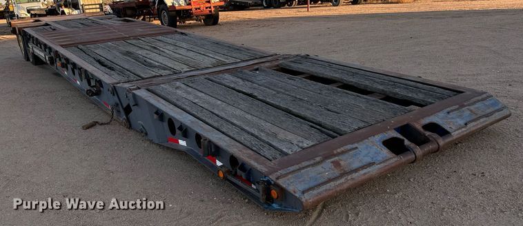 image for item DO1766 1990 Scona lowboy equipment trailer