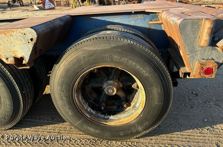 image for item DO1766 1990 Scona lowboy equipment trailer