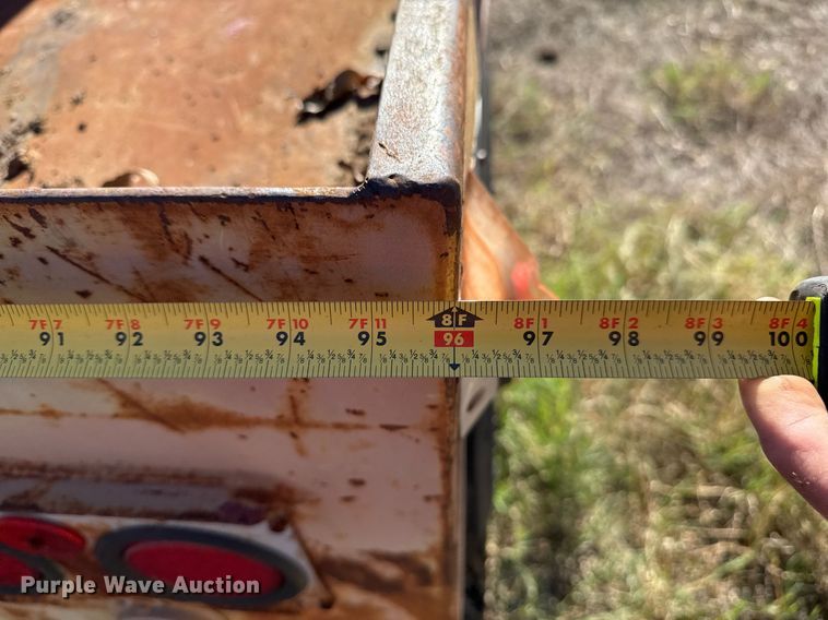 image for item DO7633 2000 Shop built 150B tank trailer