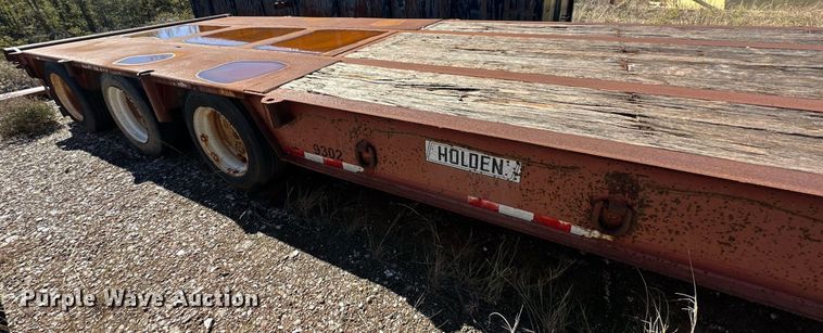 image for item DP5940 2007 Holden oilfield trailer