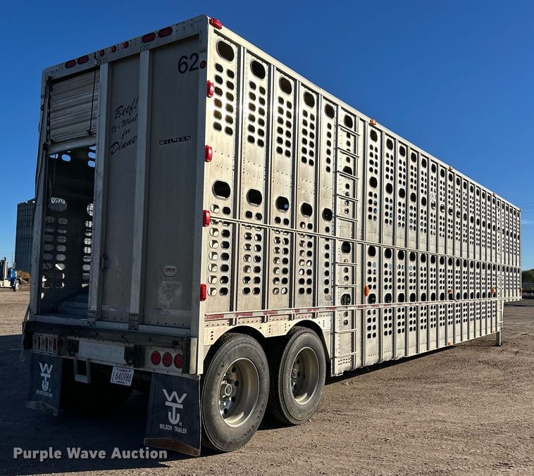 image for item DQ3143 2009 Wilson PSDCL-402 livestock trailer