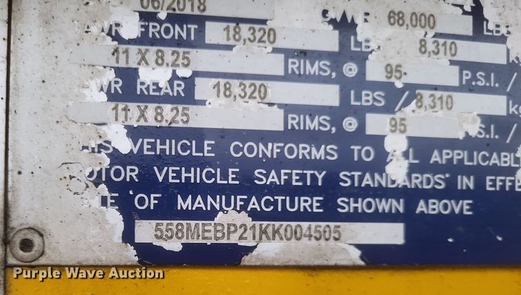 image for item DQ3687 2019 MACLTT ASE-9500-2S-406 tank trailer