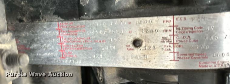 image for item DT2221 1999 Sterling  semi truck