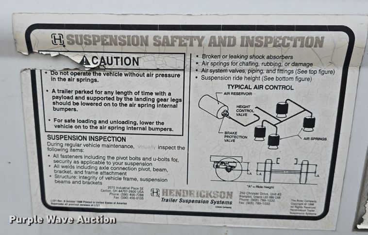 image for item DW3959 2007 Great Dane 7811TZ-1A refrigerated van trailer