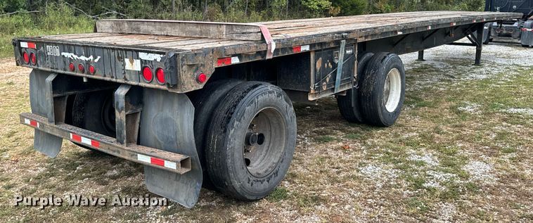 image for item DX1351 2007 Great Dane flatbed trailer