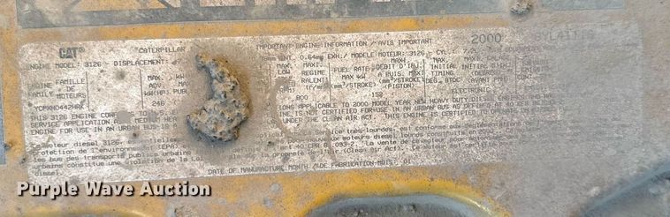 image for item DX3771 2000 Sterling LT7500 oil distributor truck