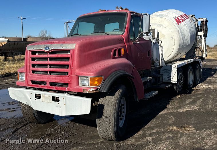 image for item DX3781 1998 Ford Z96 ready mix truck