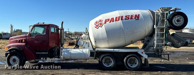 image for item DX3783 1998 Ford Z96 ready mix truck