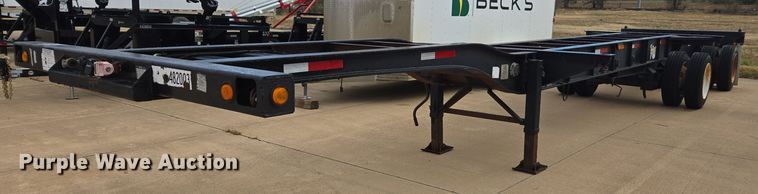 image for item EE7903 2001 Pratt container trailer