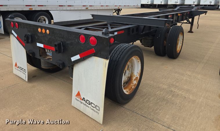 image for item EE7903 2001 Pratt container trailer