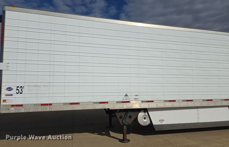 image for item EE7906 2008 Utility dry van trailer