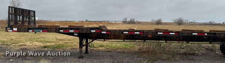 image for item EG6978 1984 Schnure flatbed trailer