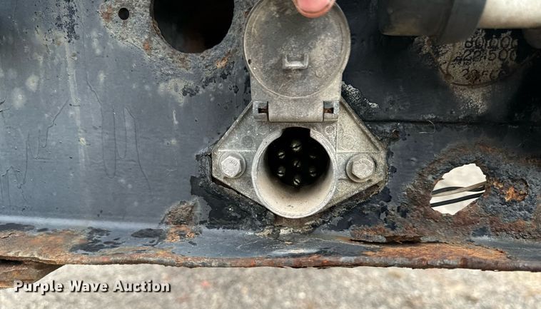 image for item EG6978 1984 Schnure flatbed trailer