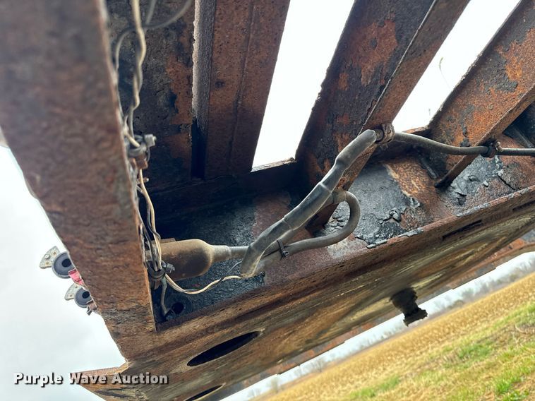 image for item EG6978 1984 Schnure flatbed trailer