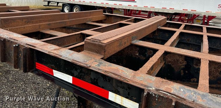image for item EG6978 1984 Schnure flatbed trailer