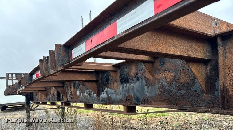 image for item EG6978 1984 Schnure flatbed trailer