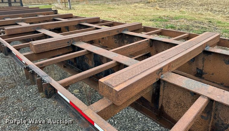 image for item EG6978 1984 Schnure flatbed trailer