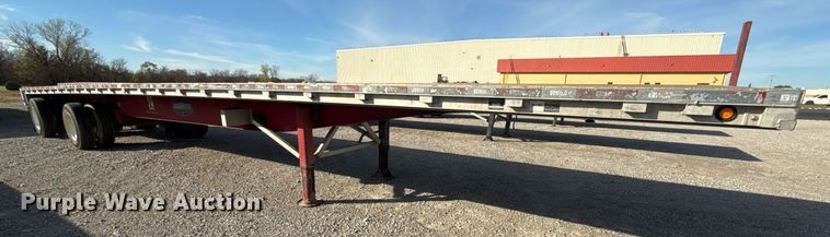 image for item EG7875 2012 Wilson CF1080 flatbed trailer