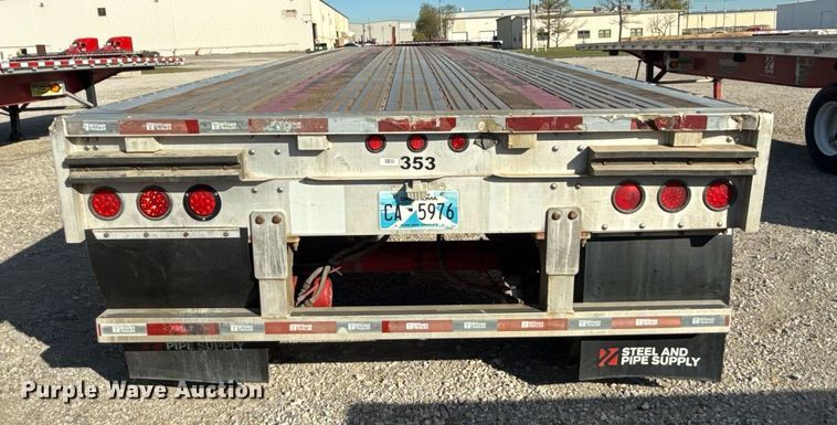image for item EG7875 2012 Wilson CF1080 flatbed trailer