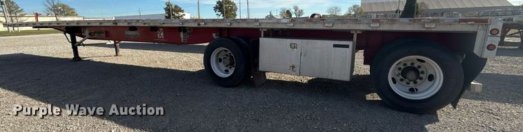 image for item EG7875 2012 Wilson CF1080 flatbed trailer
