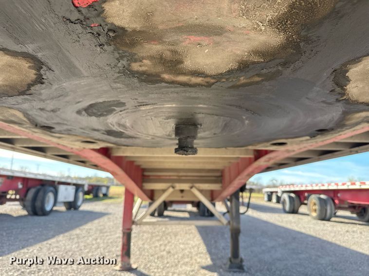 image for item EG7875 2012 Wilson CF1080 flatbed trailer