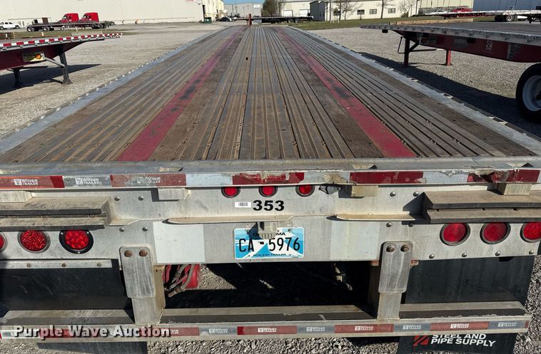image for item EG7875 2012 Wilson CF1080 flatbed trailer