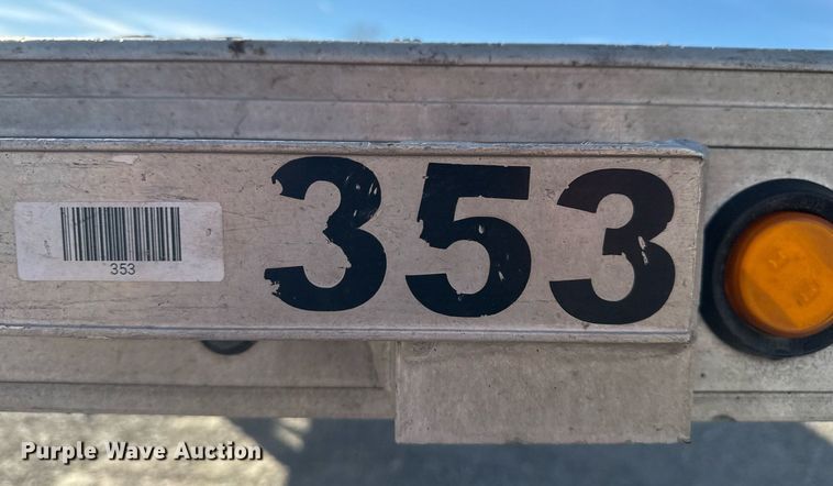 image for item EG7875 2012 Wilson CF1080 flatbed trailer