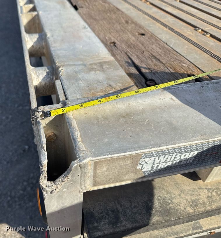 image for item EG7875 2012 Wilson CF1080 flatbed trailer