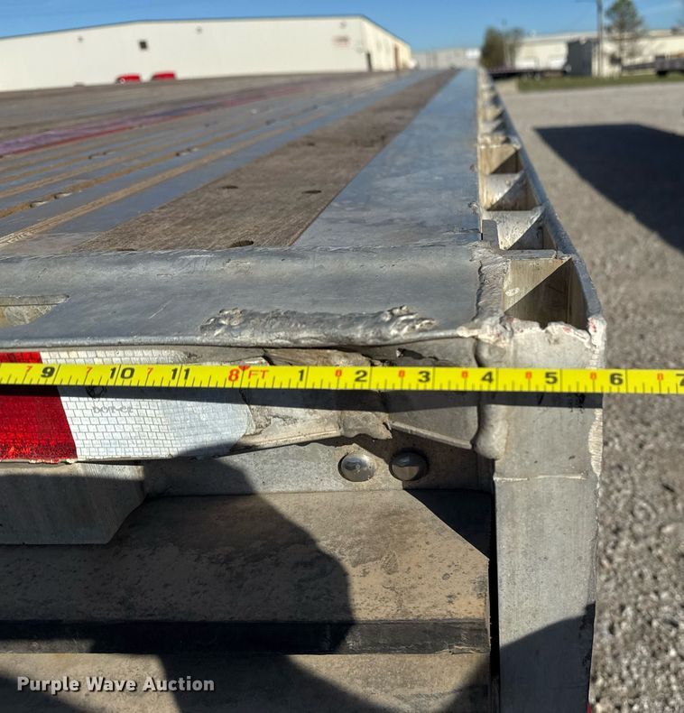 image for item EG7875 2012 Wilson CF1080 flatbed trailer